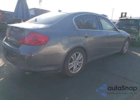 2012 Infiniti G25 Journey z USA, uszkodzony, nr VIN JN1DV6AP1CM811226